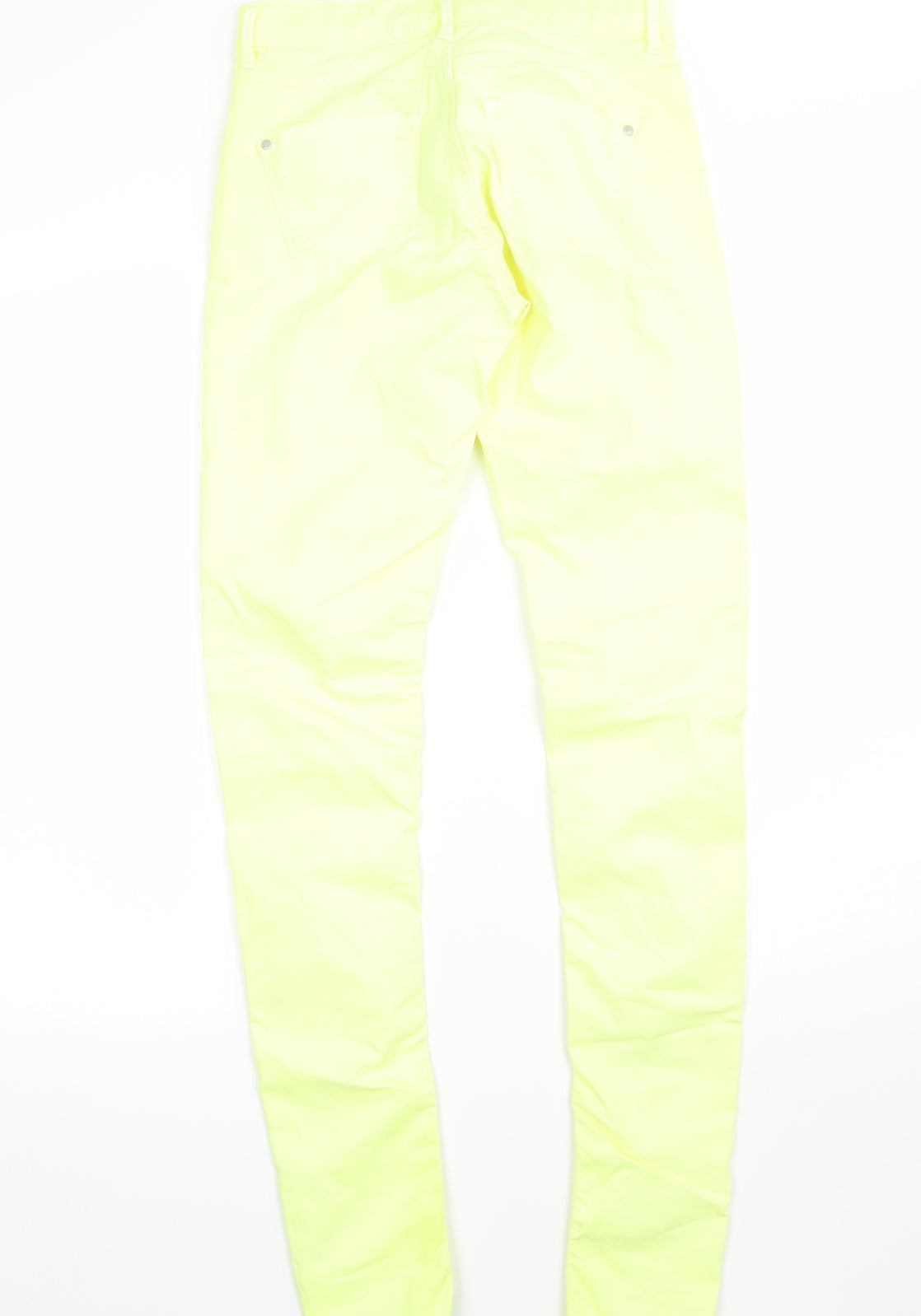 Topshop Womens Green   Skinny Jeans Size 26 L31 in