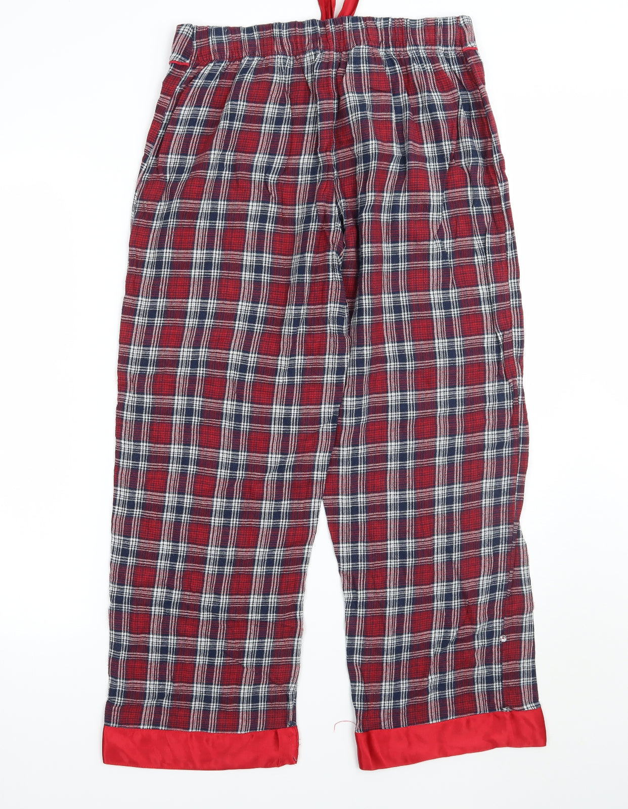 Matalan Womens Red Check   Pyjama Pants Size 12