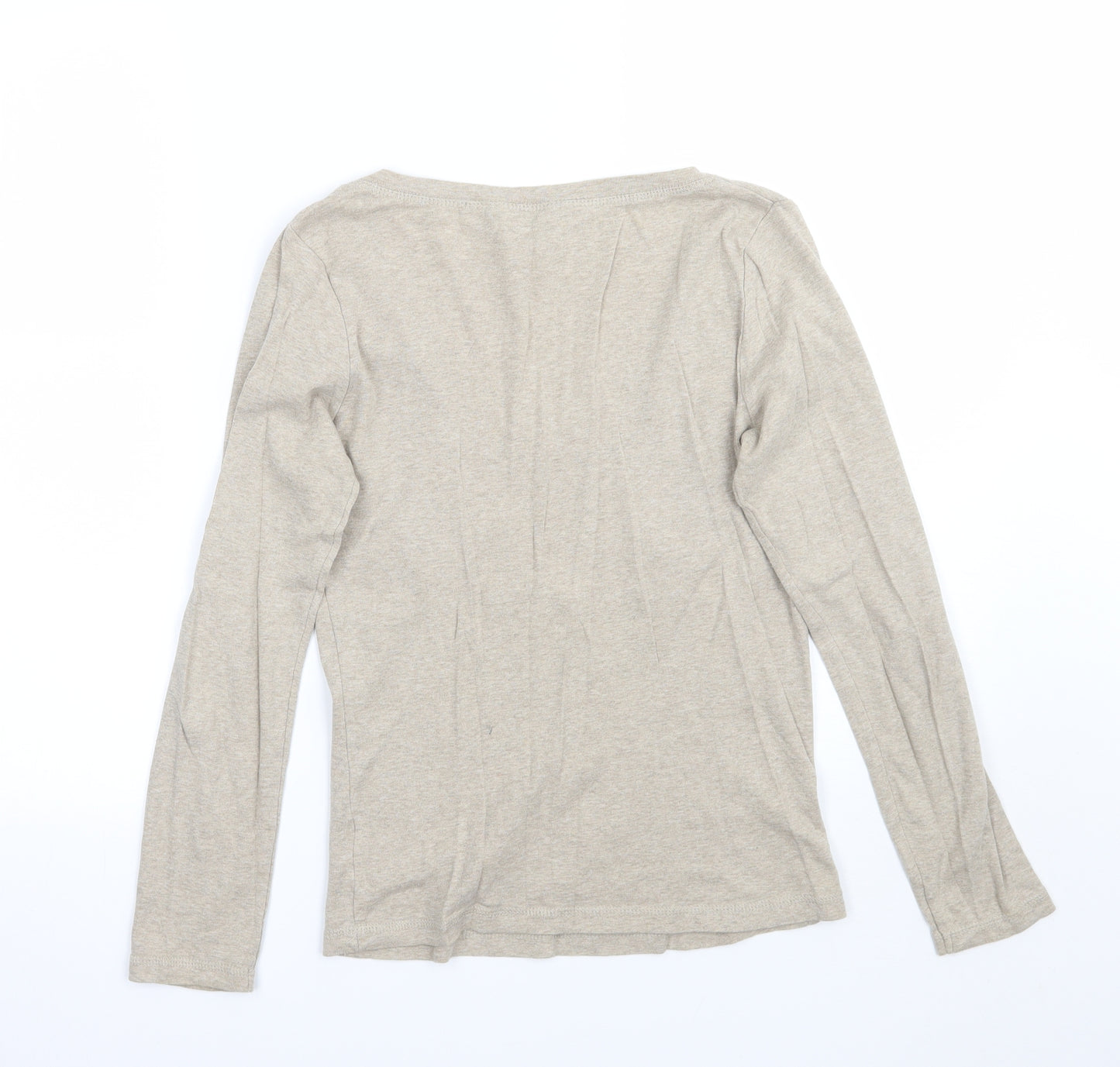 F&F Womens Brown   Basic T-Shirt Size 10