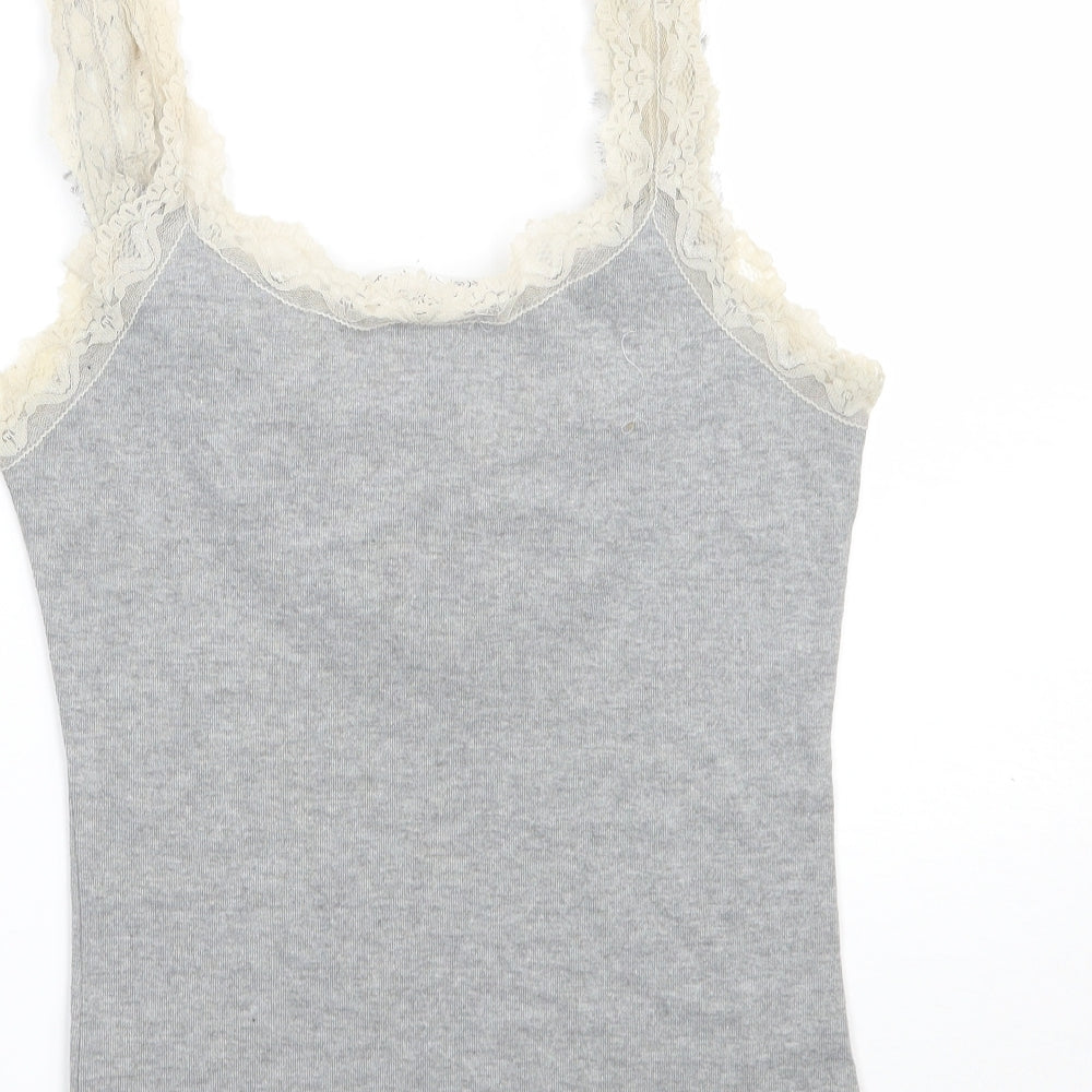Mirumi Womens Grey   Basic Tank Size M