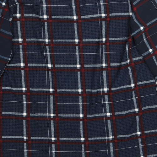 NEXT Womens Blue Check  Basic Blouse Size 12