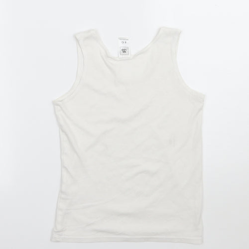 Kids & co Girls White   Basic Tank Size 9 Years