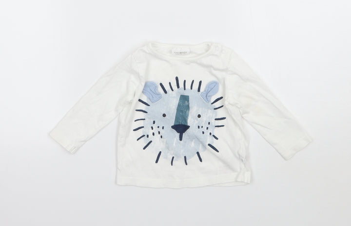 NEXT Baby White   Basic T-Shirt Size 3-6 Months