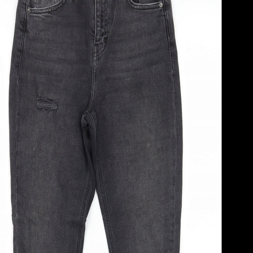 Topshop Womens Black   Skinny Jeans Size 28 L25 in