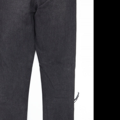 Topshop Womens Black   Skinny Jeans Size 28 L25 in