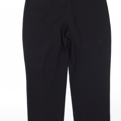 TU Womens Black   Trousers  Size 10 L27 in