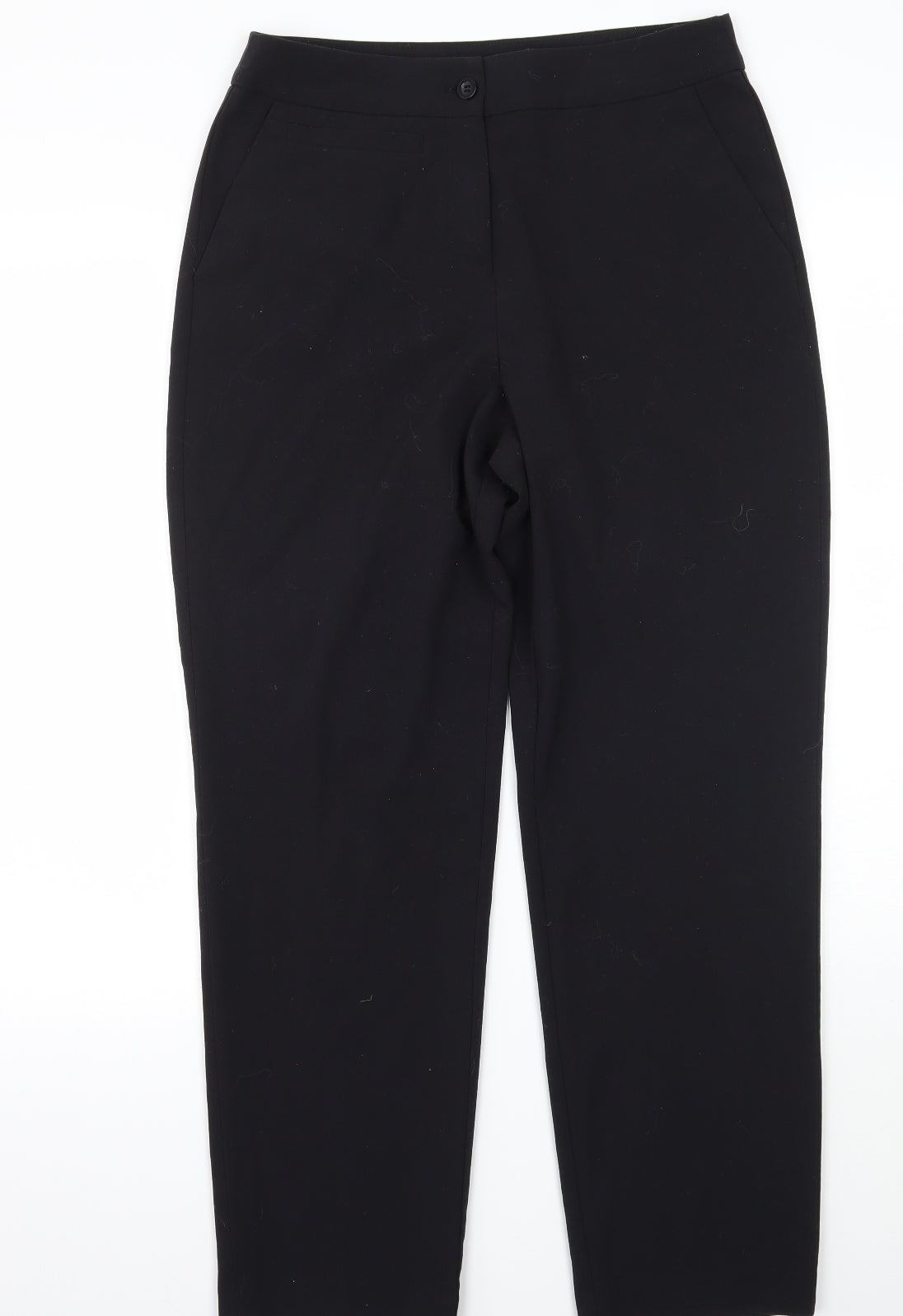 TU Womens Black   Trousers  Size 10 L27 in