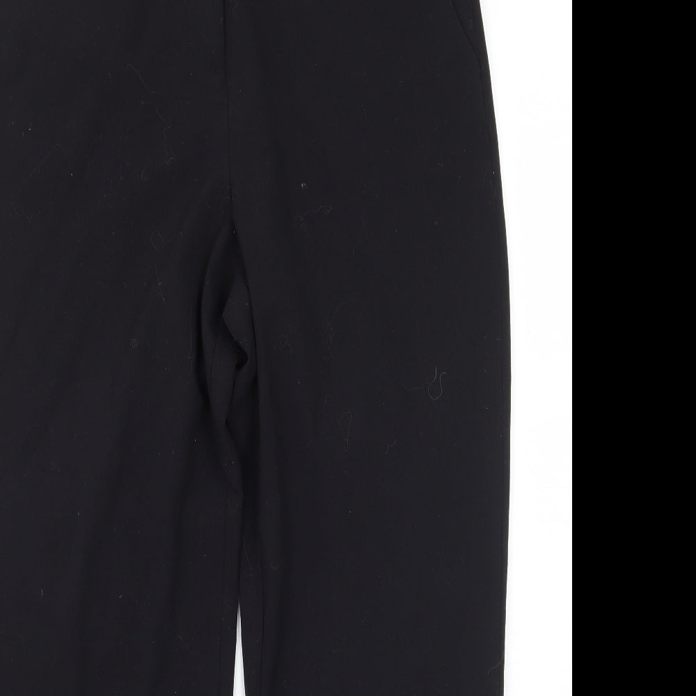 TU Womens Black   Trousers  Size 10 L27 in