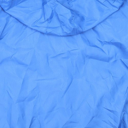 Anne De Lancay Womens Blue   Jacket Coat Size 14