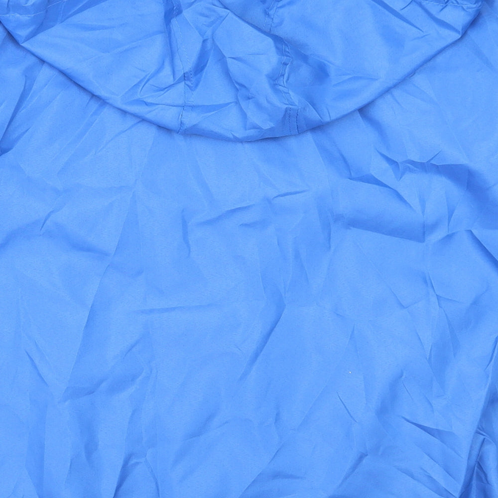 Anne De Lancay Womens Blue   Jacket Coat Size 14