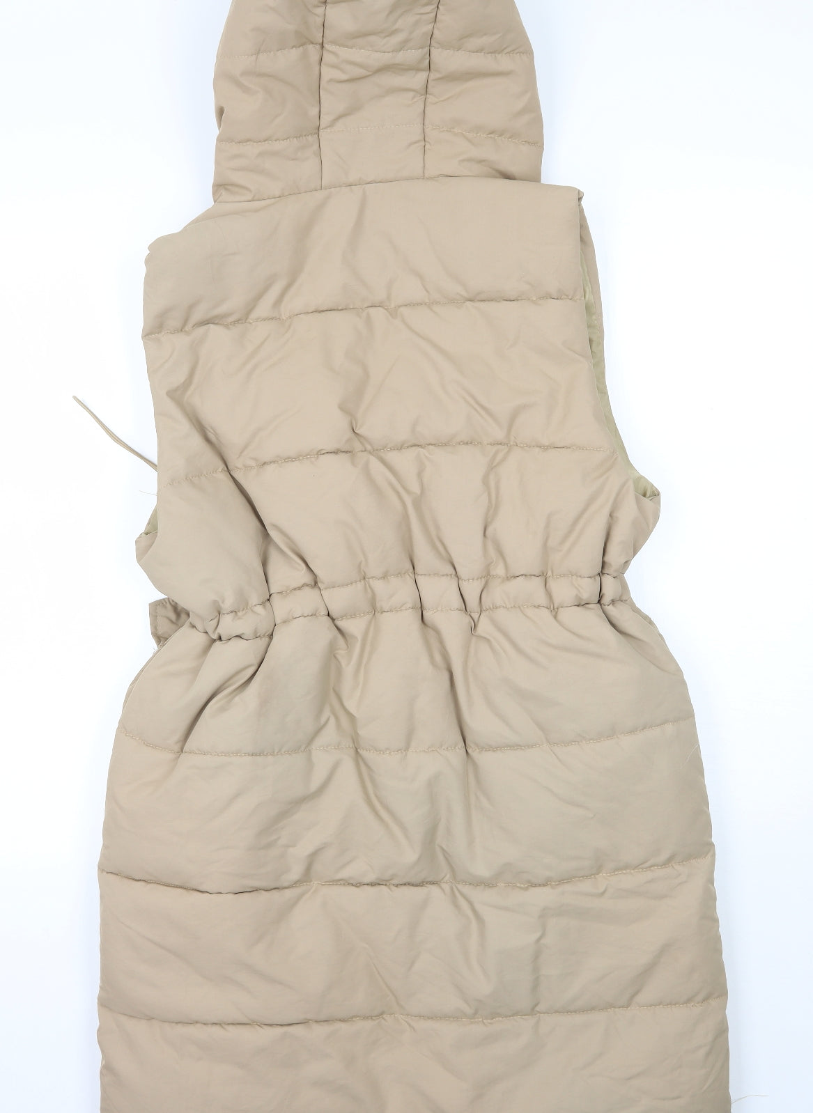 Cherry Koko Womens Beige   Gilet Coat Size M