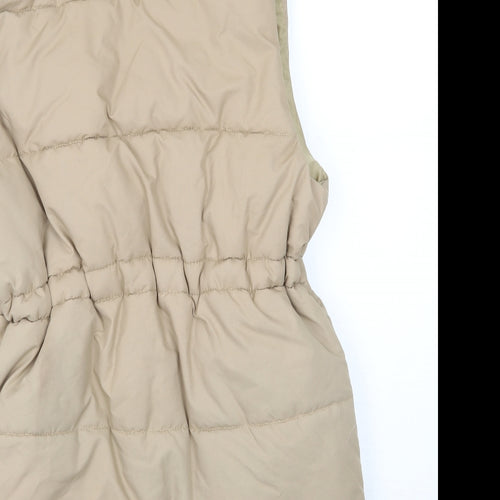 Cherry Koko Womens Beige   Gilet Coat Size M