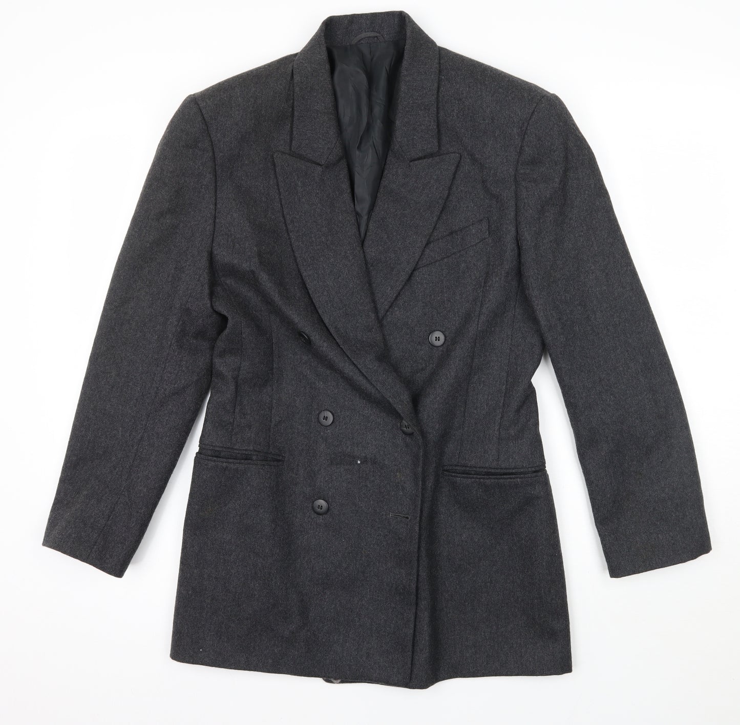 Marks and Spencer Womens Grey   Jacket Blazer Size 10