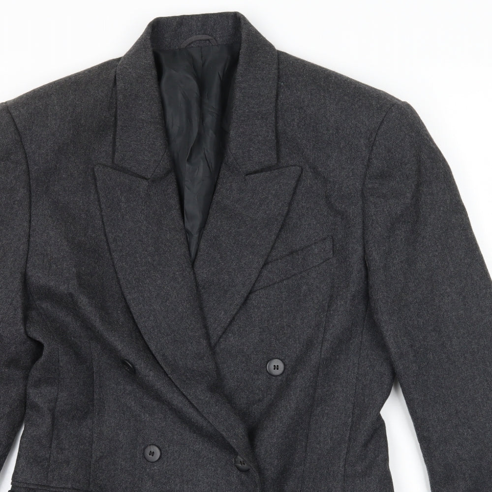 Marks and Spencer Womens Grey   Jacket Blazer Size 10