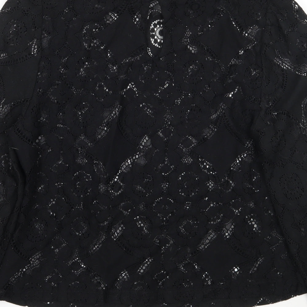 Primark Womens Black   Basic Blouse Size 8
