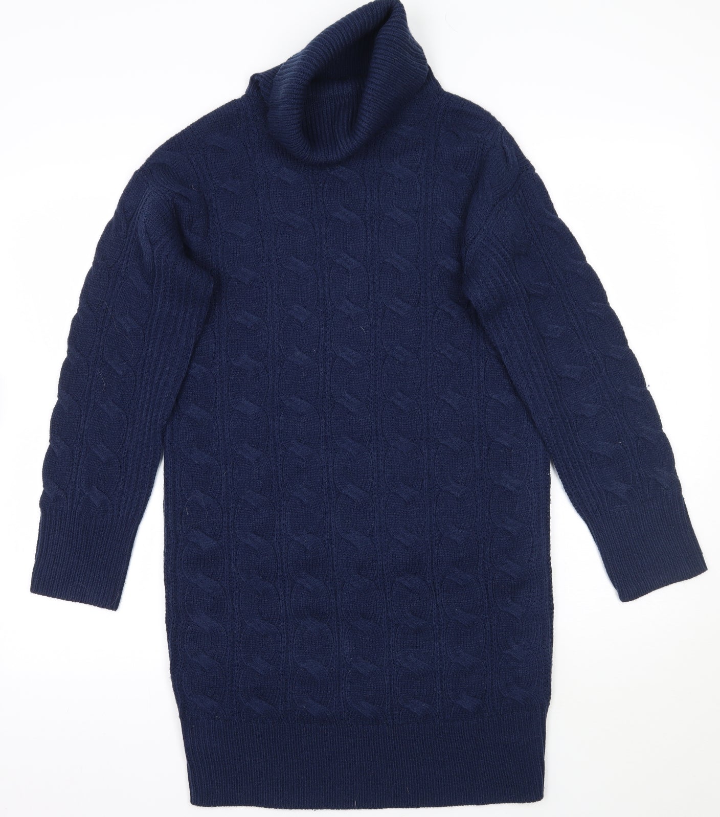 TU Womens Blue   Jumper Dress  Size 8