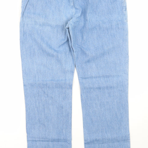 Being casual Womens Blue   Straight Jeans Size 10 L32 in