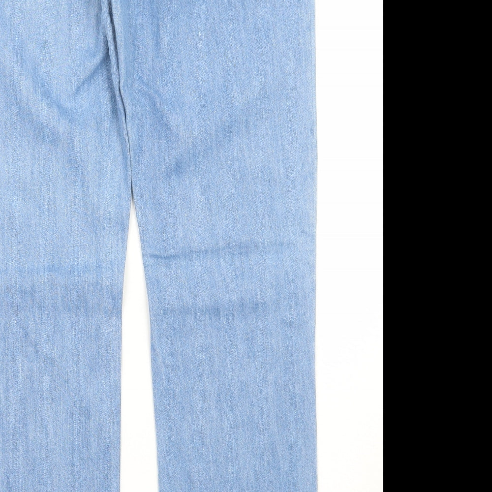 Being casual Womens Blue   Straight Jeans Size 10 L32 in