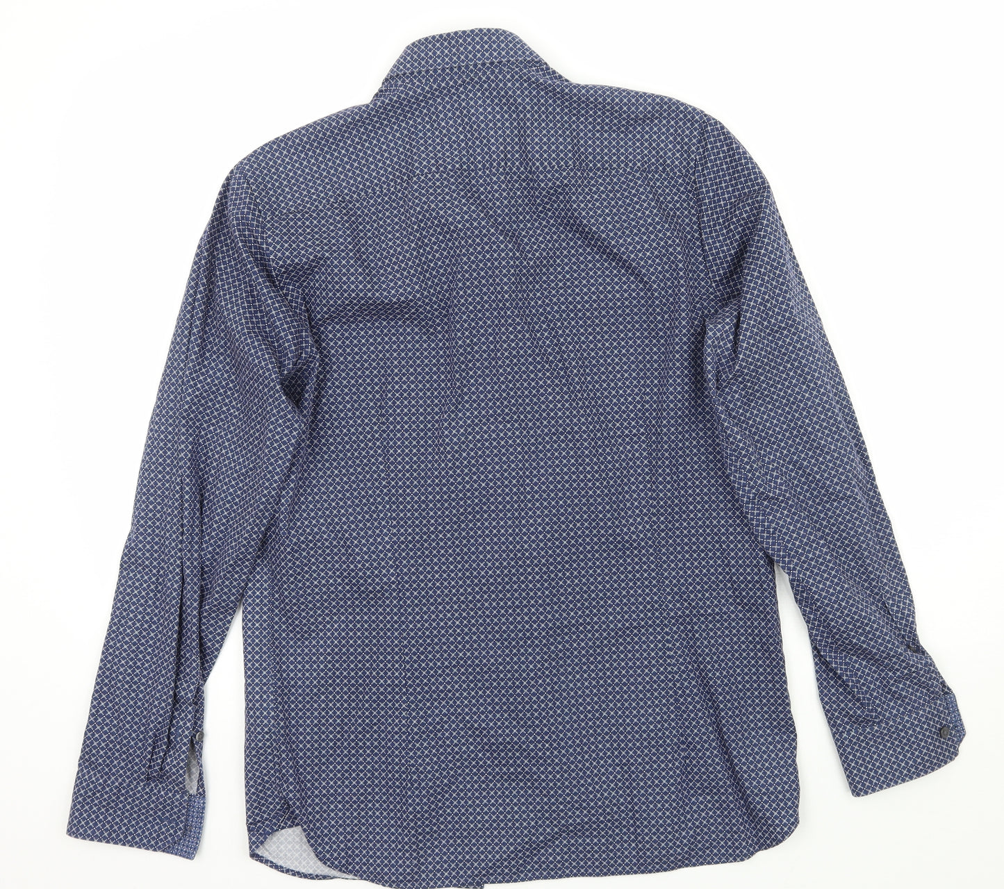 Ted Baker Mens Blue    Button-Up Size M