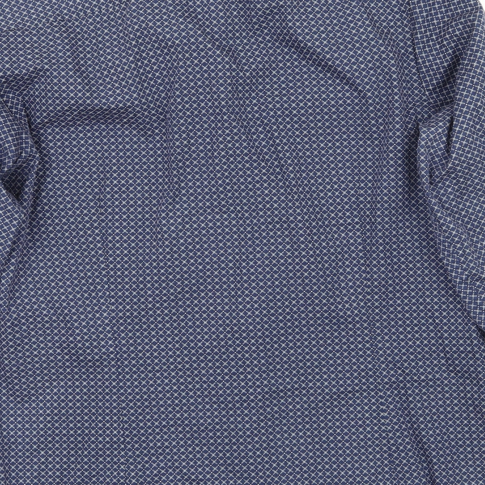 Ted Baker Mens Blue    Button-Up Size M