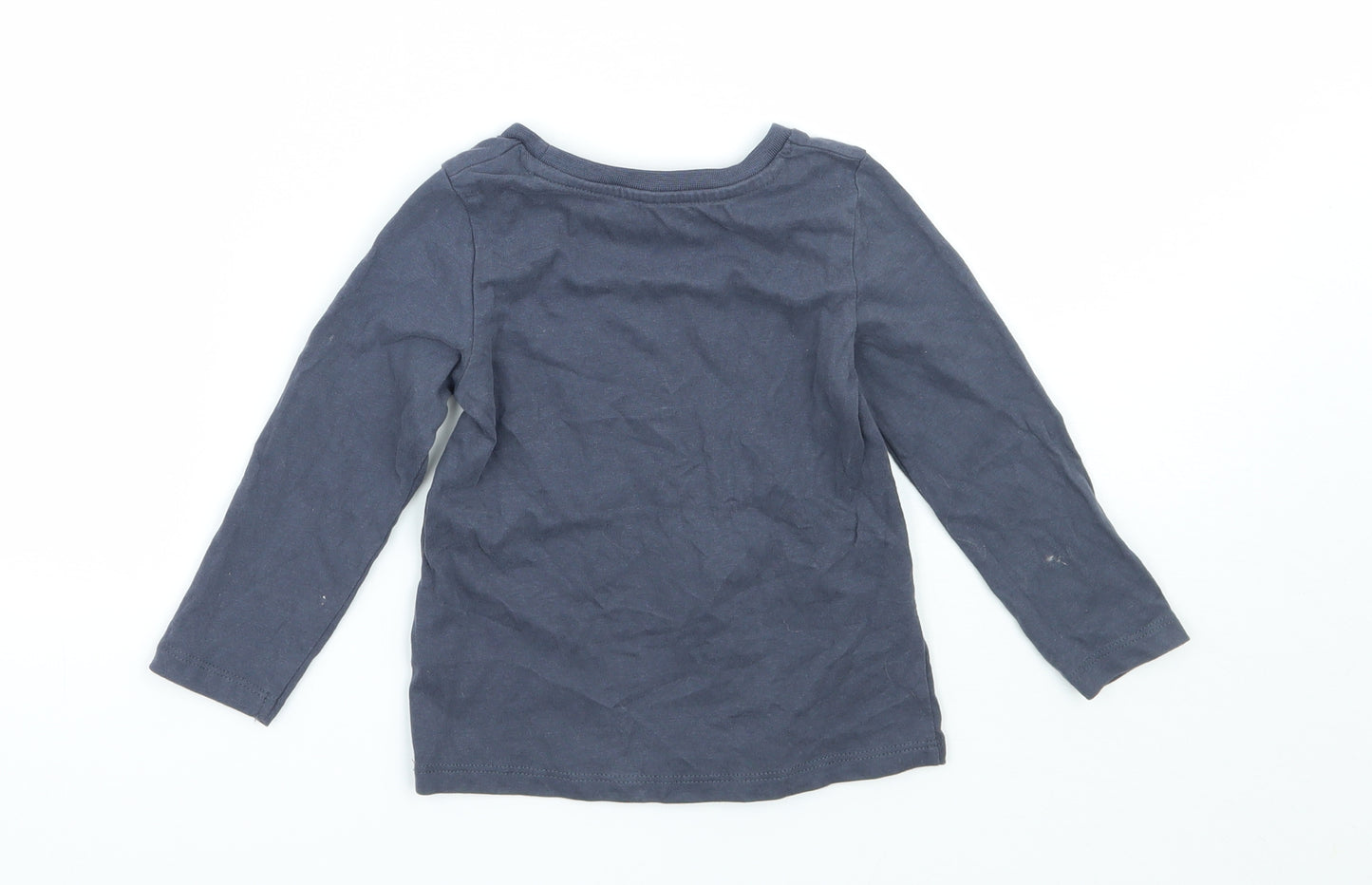 Nutmeg Girls Grey   Basic T-Shirt Size 2-3 Years