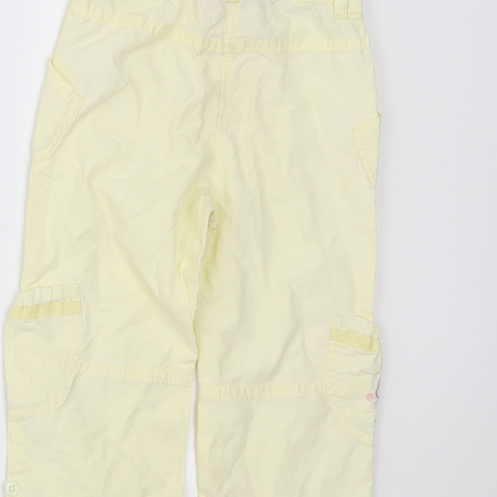 Debenhams Girls Yellow   Jogger Trousers Size 18-24 Months