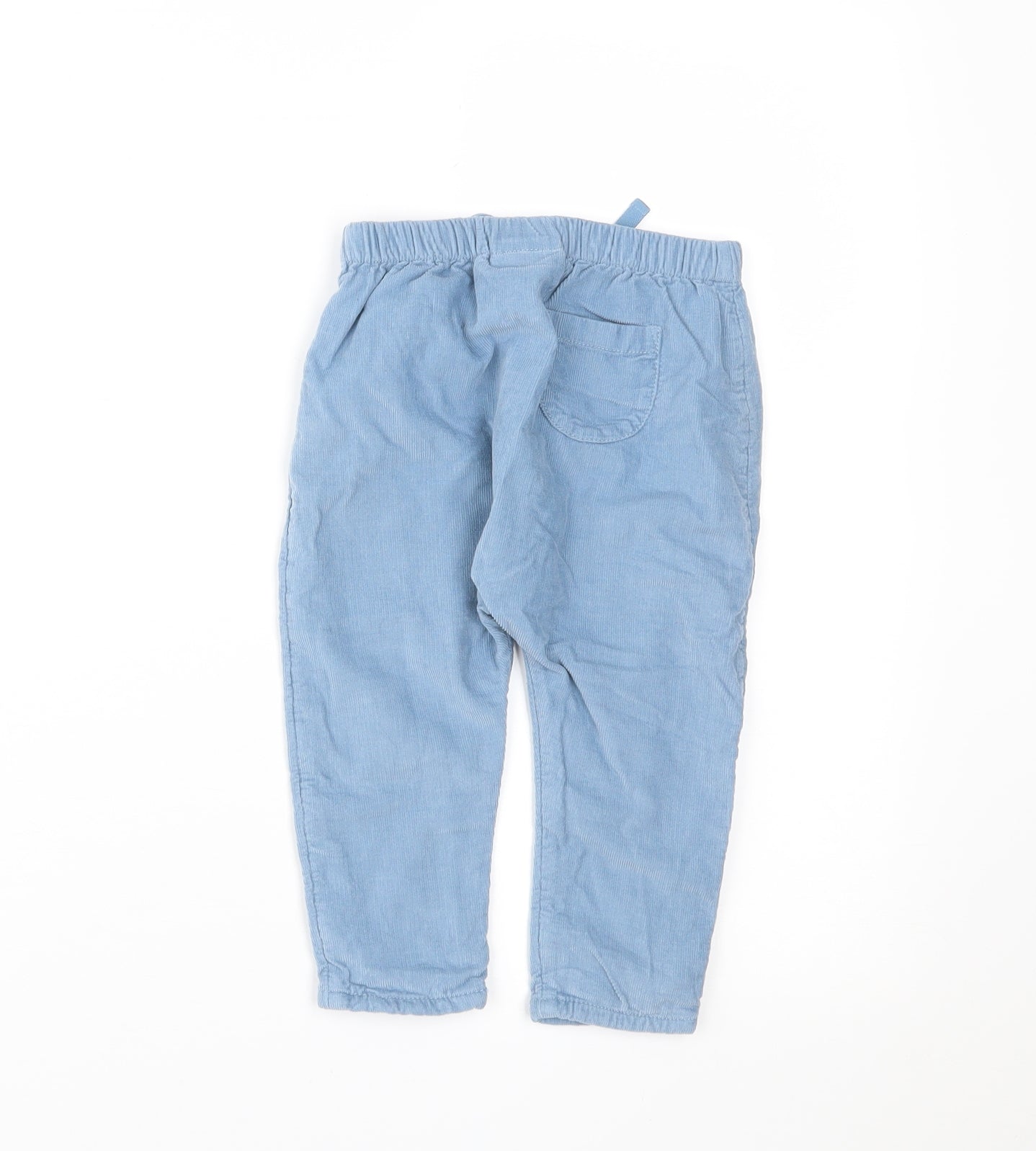 NEXT Boys Blue  Corduroy Jogger Trousers Size 12-18 Months