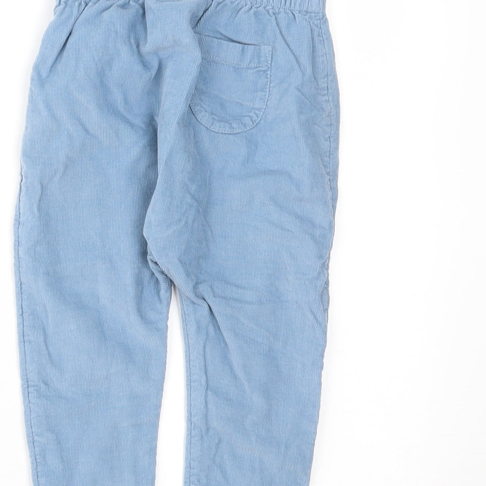 NEXT Boys Blue  Corduroy Jogger Trousers Size 12-18 Months