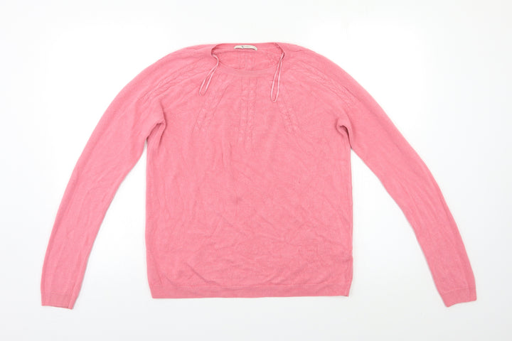 TU Womens Pink Pullover Jumper Size 12
