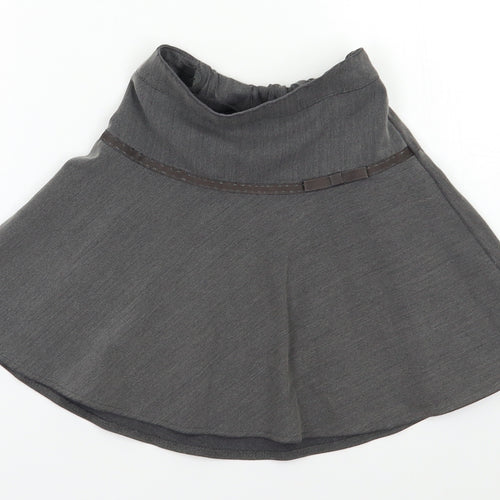 George Girls Grey   Flare Skirt Size 4-5 Years