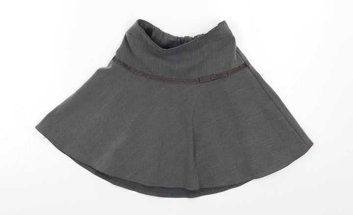 George Girls Grey Flare Skirt Size 4-5 Years