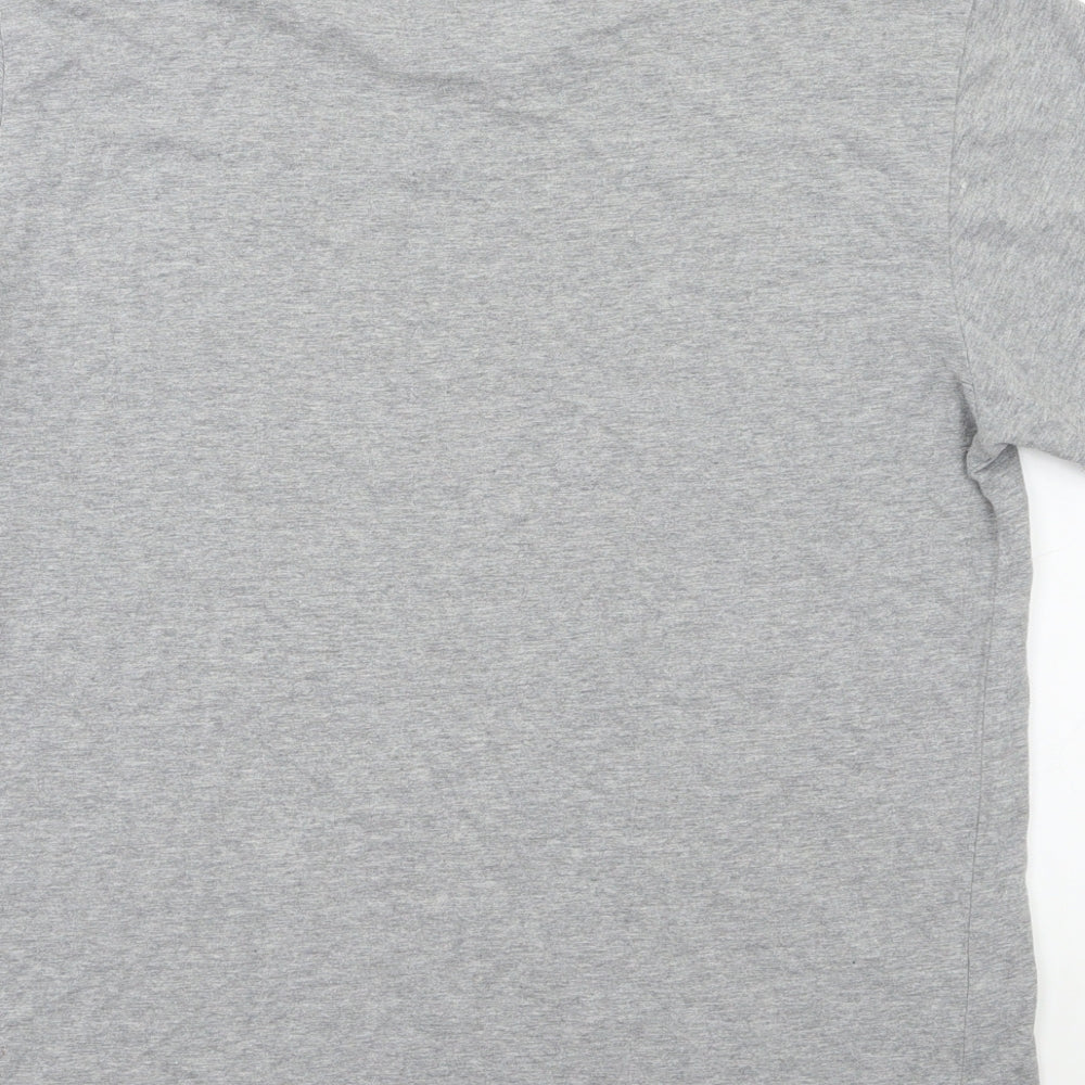 Calvin Klein Womens Grey   Basic T-Shirt Size L
