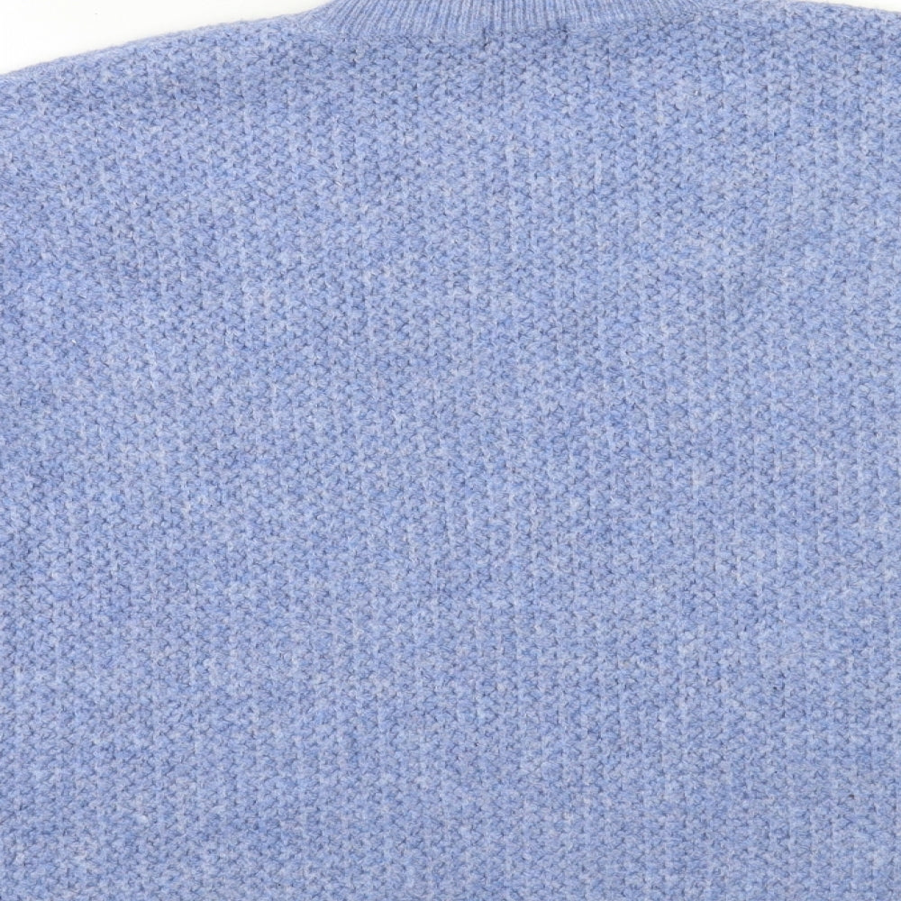 New Look Womens Blue   Pullover Jumper Size M