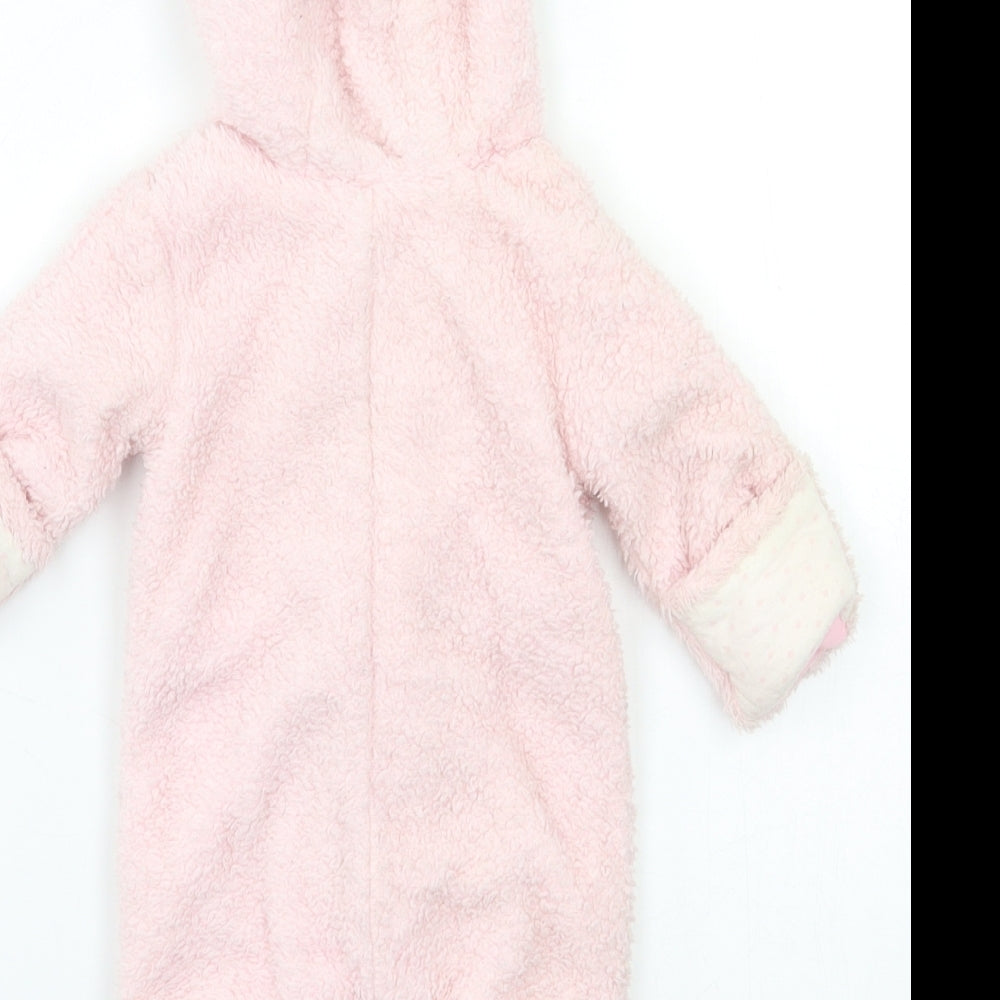 George Baby Pink   Babygrow One-Piece Size 0-3 Months