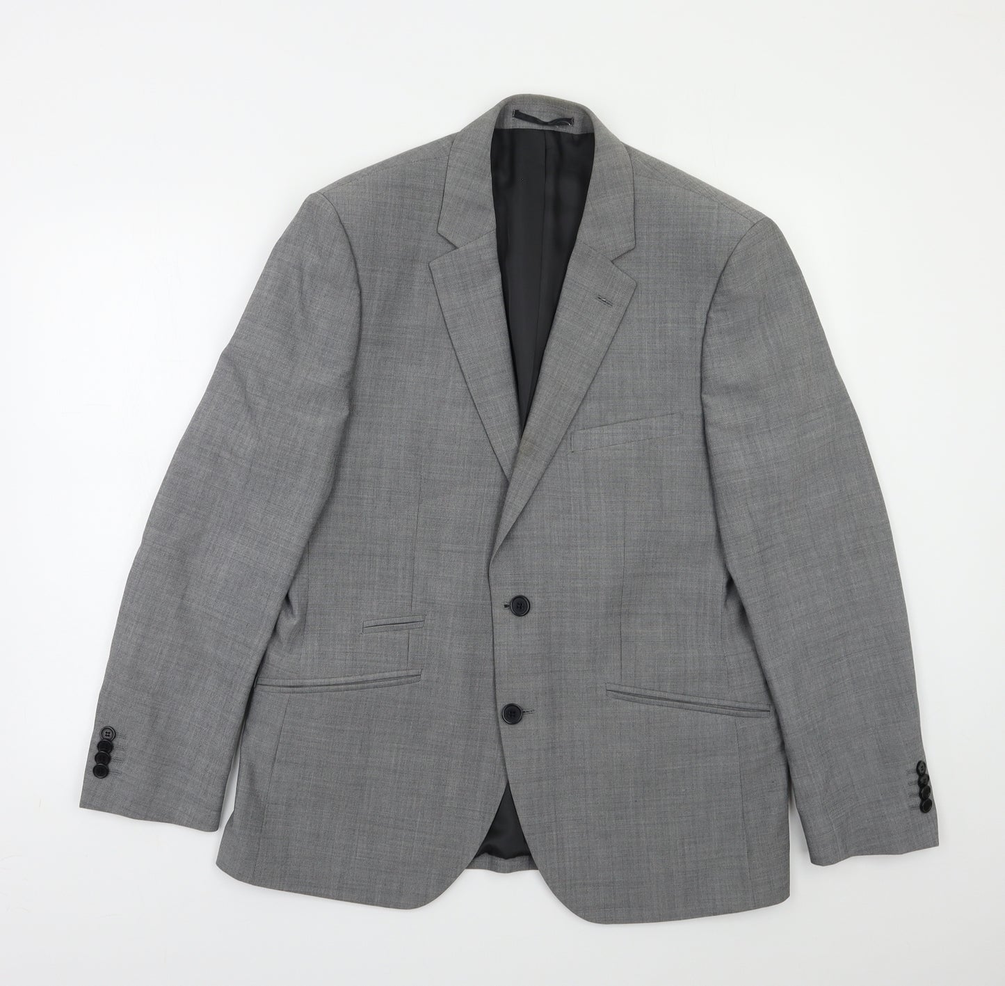 Fellini Mens Grey   Jacket Blazer Size 40