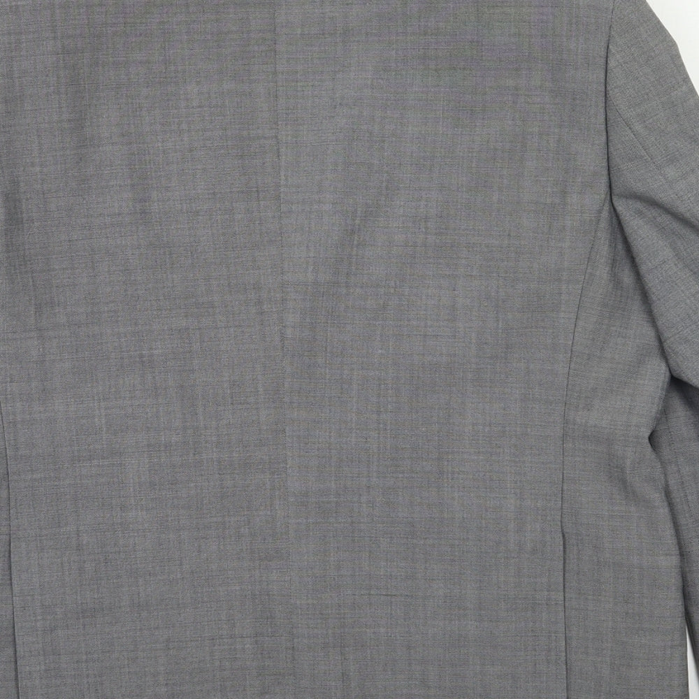 Fellini Mens Grey   Jacket Blazer Size 40