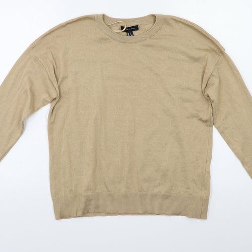 New Look Womens Beige   Pullover Jumper Size S