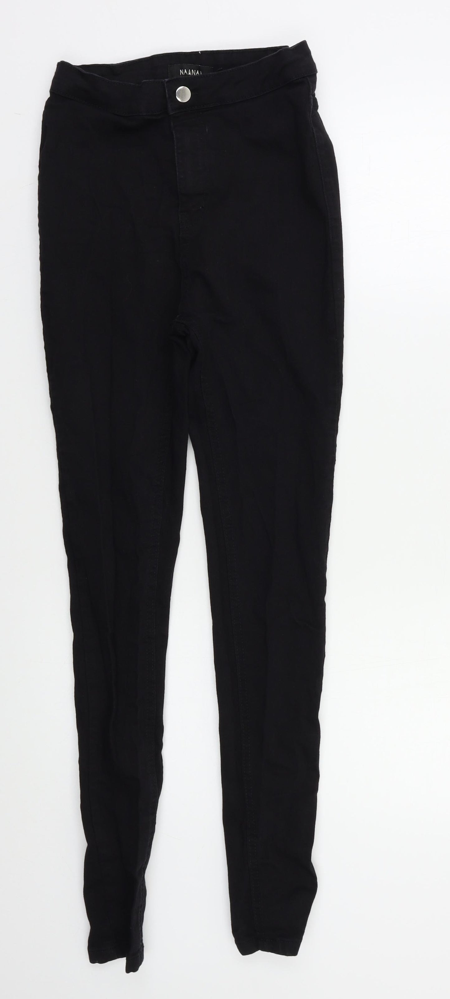 NaaNaa Womens Black   Skinny Jeans Size 12 L29 in