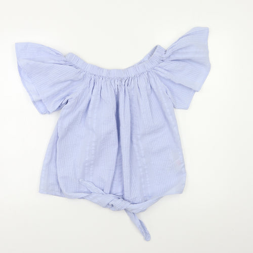 New Look Womens Blue   Basic Blouse Size 6