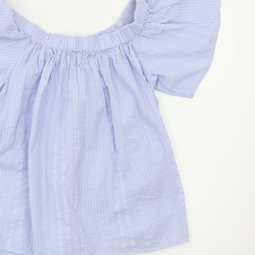 New Look Womens Blue   Basic Blouse Size 6