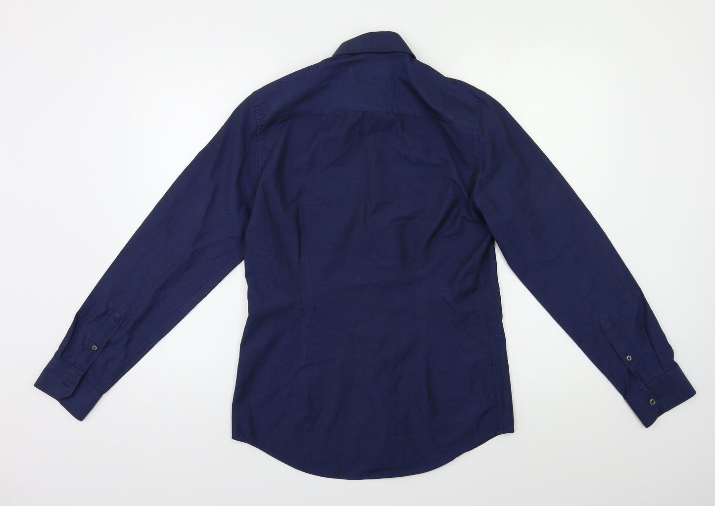 River Island Mens Blue    Dress Shirt Size S