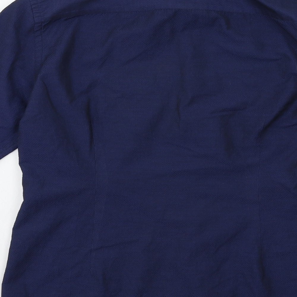 River Island Mens Blue    Dress Shirt Size S