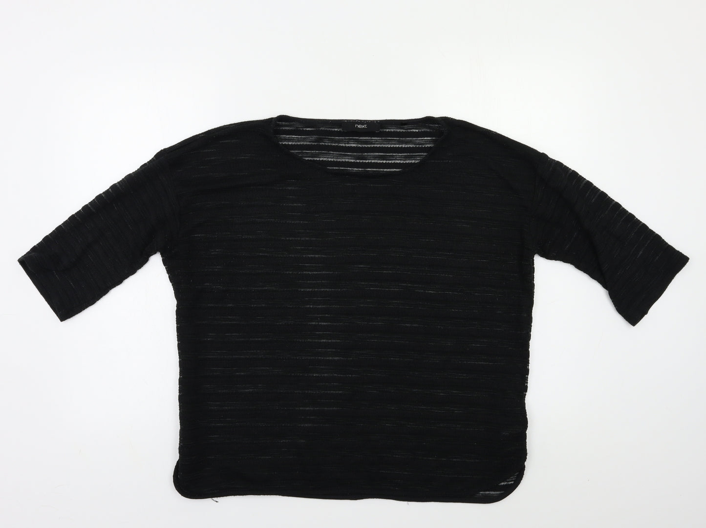 NEXT Womens Black   Pullover Jumper Size 18