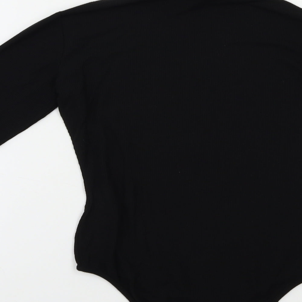 Primark Womens Black   Bodysuit One-Piece Size XS