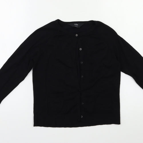 Jasper Conran Womens Black   Cardigan Jumper Size S