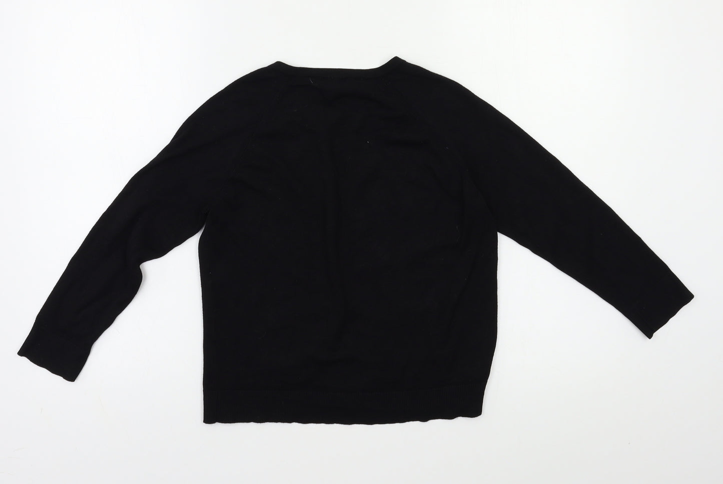 Jasper Conran Womens Black   Cardigan Jumper Size S