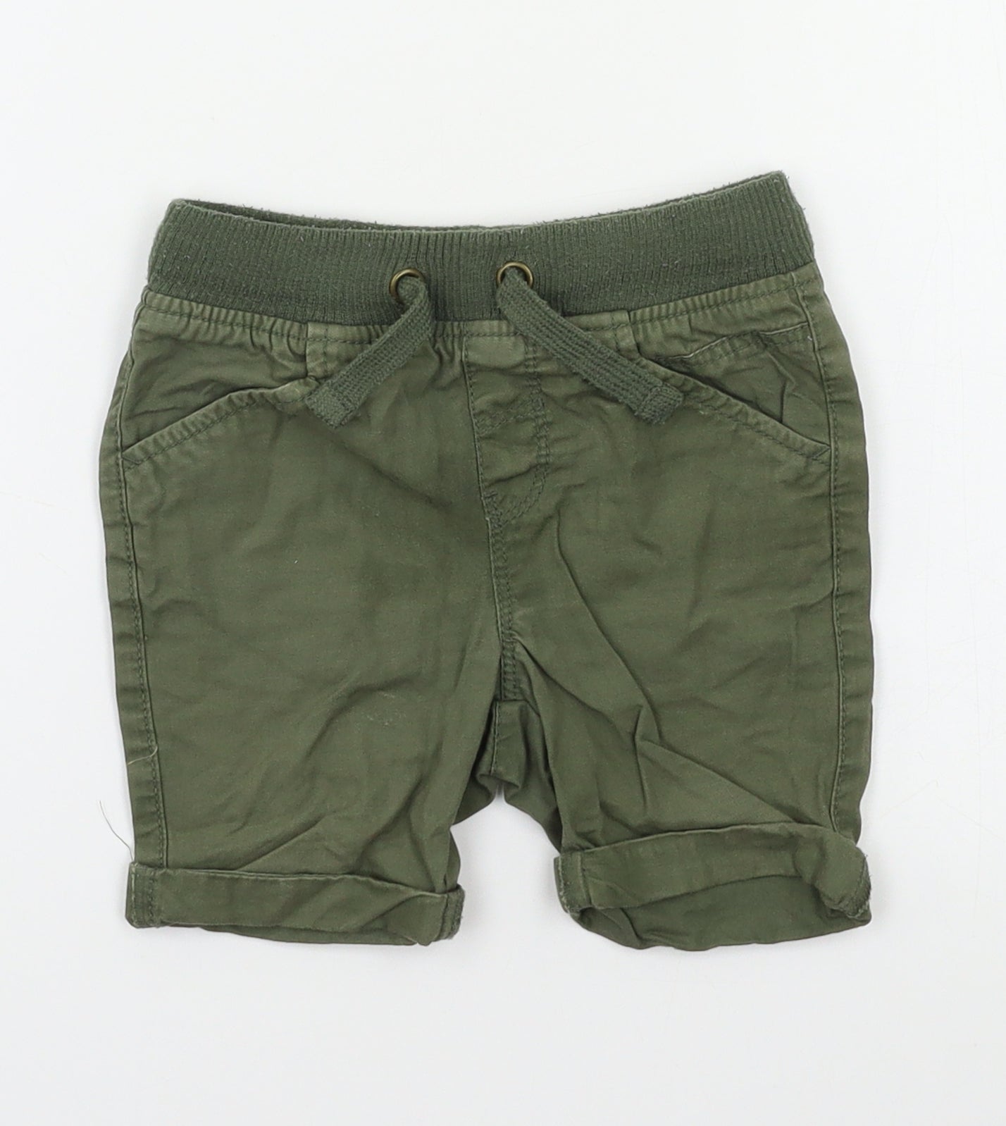 TU Baby Green   Cargo Trousers Size 12 Months
