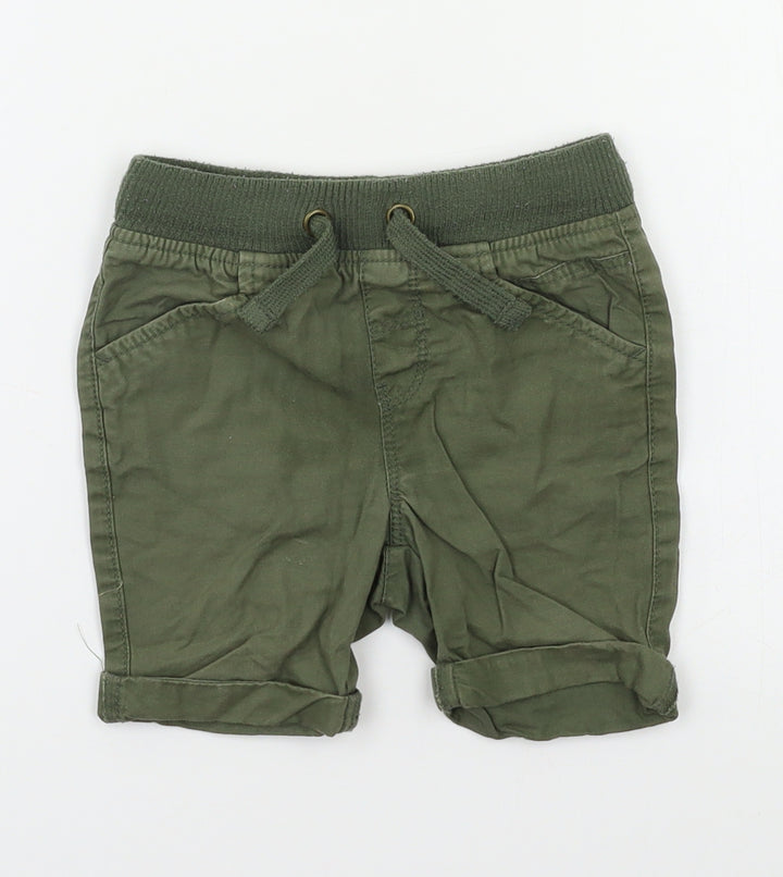 TU Baby Green   Cargo Trousers Size 12 Months