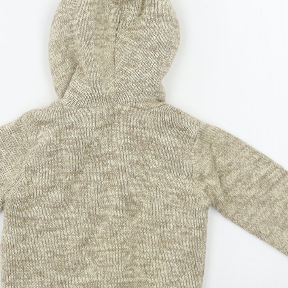 Preworn Baby Beige   Jacket Coatigan Size 12 Months