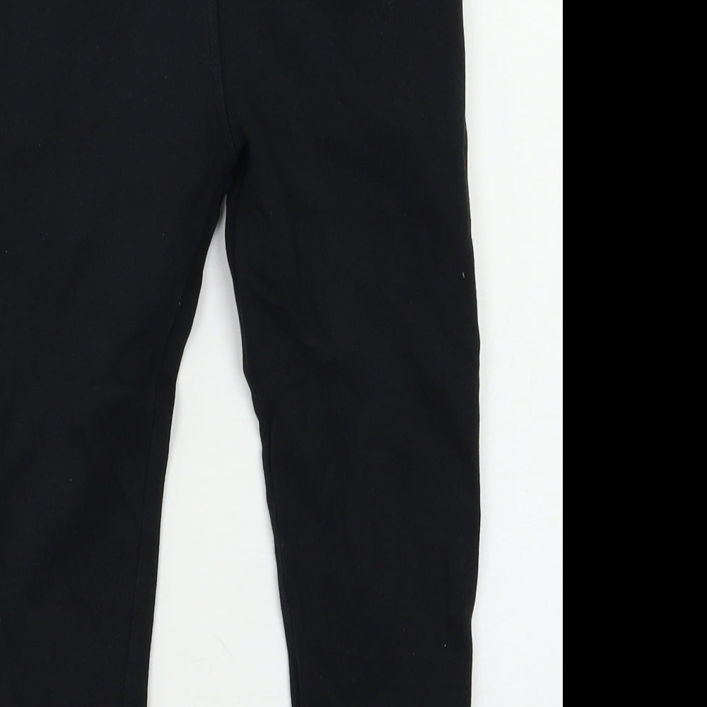 Nutmeg Boys Black   Jogger Trousers Size 3-4 Years